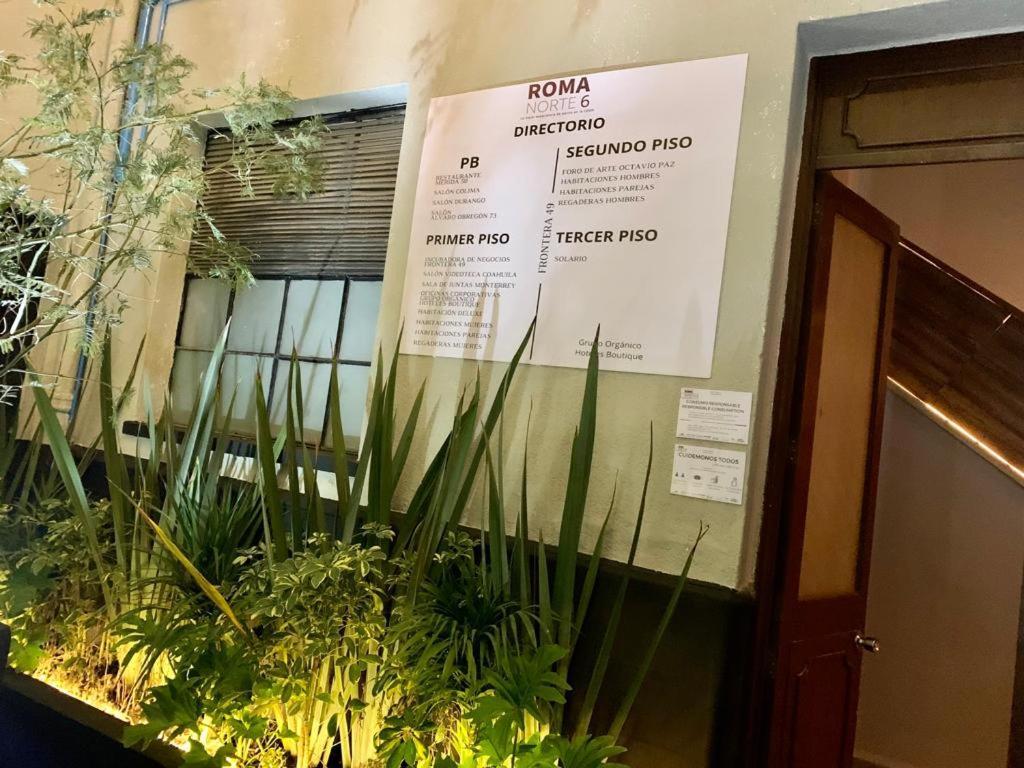 Frontera 49 Roma Norte Hostal Kota Meksiko Bagian luar foto
